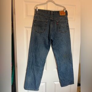 Levi's 550 Men's Blue Jeans W 34 L 32